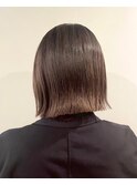 切りっぱなしボブ/ぱっつっとボブ