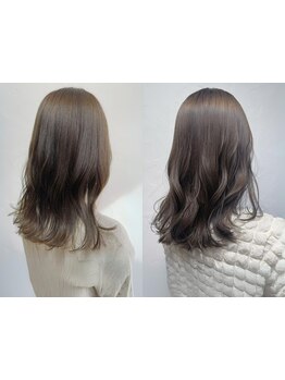 池袋東口/南池袋《Cut+TR\4500》髪質改善トリートメント×絶妙カラーが高評価！ハイトーンでも美しく◎