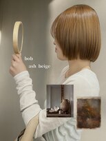 トゥエル バイ ディプティモイラ(tuelu by dipty MOILA)&nbsp;ボブ×ash beige