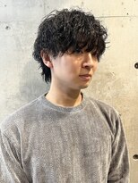 リベルテ グリット(Liberte Grit)&nbsp;メンズ定番◎束感マッシュスパイラルで最旬ヘアツーブロック黒髪