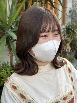 髪質改善20代30代40代大人可愛いふんわりくびれミディアム