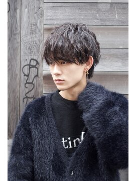 ヴェイン 渋谷(vain) 渋谷メンズパーマ髪型束感スパイラル