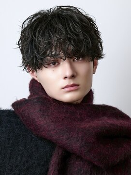 オーシャントーキョー 原宿(OCEAN TOKYO) 波巻きパーマツイストスパイラルパーマシャドウパーマバズカット