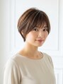 フープ 川越(hoop)&nbsp;ショート/ボブ/白髪染め/白髪ぼかし/ハイライト/大人ショート