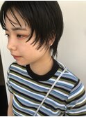 顔まわりレイヤーショート