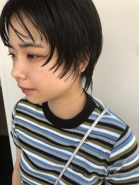 ブランク(BLANK) 顔まわりレイヤーショート