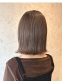 切りっぱなしボブ