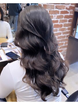 チョビー(Chobii) 表参道/コテ巻き風パーマ/韓国風パーマ/デジタルパーマ/k