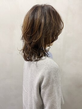 ラトリエコンタン(L´atelier Content) 【asuka】レイヤーミディアム マッシュ ハイライト