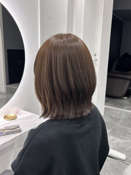 リュール バイ ヘッドライト 北千住店(lueur by HEADLIGHT) くびれボブ×アッシュブラウン