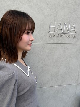 ハナバイリズ(HANA by RIZ) レイヤーボブ