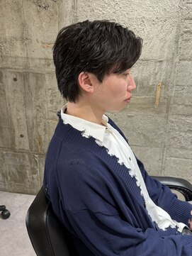 ニアウ 太田店(Niau) 刈り上げセンターパート/波巻きツイストスパイラル/太田