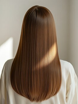 エレノア 川口(Eleanor)の写真/忙しい朝も楽に♪髪質・お悩みに合わせた縮毛矯正でナチュラルな美髪に○