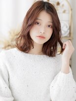 カバーヘア イヴ 戸頭店(COVER HAIR EVE)&nbsp;抜け感エアリーパーマブリーチなしレイヤーボブディa戸頭30代