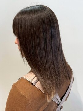 オレンジペコ(orange peco) ミルクティーベージュ 髪質改善トリートメント 艶カラー 美髪