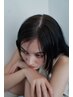 【髪に優しいクレイケア】白髪染め+カット+トリートメント
