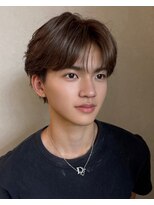 サンドナル メンズ 鹿児島天文館(sand NALU men's)&nbsp;ニュアンスウルフ/ダウンバング/スペインカール[鹿児島天文館]