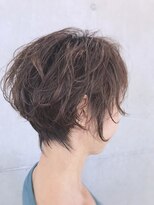 ラミール マツエ(lamiell matsue)&nbsp;カジュアルパーマ☆スパイキーショート似合わせグレージュカラー