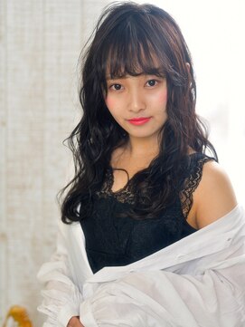 桐谷美玲風の大人かわいいカールスタイル 30 40代にオススメ L ネオリーブアオバ 高田馬場店 Neolive Aoba のヘアカタログ ホットペッパービューティー
