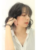 インナーカラーが可愛いBOBスタイル(^^)/