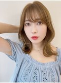 【HONEY渋谷】韓国風くびれレイヤー×キャラメルベージュ