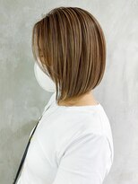 アイティーバイアルバム 松戸店(IT by ALBUM) シャドールーツベージュ_アースカラーくびれヘア_ba352341