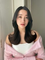 クイーン バイ ノイズ 西院(QUEEN by noism)&nbsp;韓国風春の先取りスタイル レイヤーカット 20代/30代/40代