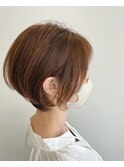 ふんわりショート/耳だしショート/ミルクチョコレート@20代30代