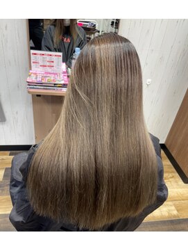 アトリエプレゼンツ 花小金井店(atelier Present's) アミノ酸縮毛矯正＋カット　ロングレイヤー