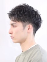 フィフス 渋谷(fifth) ビジネスショートツイストスパイラルパーマツーブロック刈り上げ