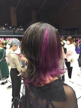 ネオリーブカップ 町田店(Neolive capu) インナーカラー バイオレット Neolive capu町田