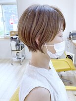 モリオ フロム ロンドン 成増店&nbsp;【morio成増 セリザワ】くびれショート 髪質改善カラー