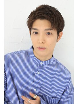 アイヴィー 池袋(IVY) 就活におすすめアップバングショート[池袋/池袋駅/メンズ]