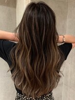 ジルブラン(JIL BLAN)&nbsp;ハイライトバレイヤージュダブルカラー20代30代40代グレージュ