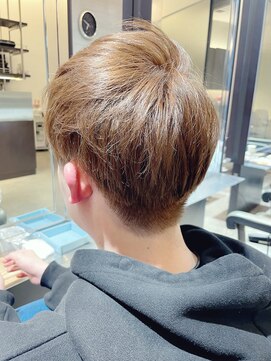 グラム バイ レイエレガンス(glam by REIELEGANCE) 爽やかツーブロックマッシュショート