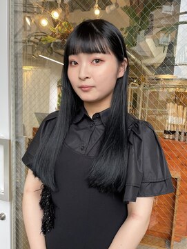 サイズ(cyez) 【渡部】ロングのブルーブラック