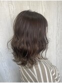 フォギーベージュ×波巻きウェーブ♪【TELA HAIR光が丘】