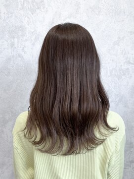 デミヘアー(Demi hair) シアーブラウン×ゆるふわウェーブ