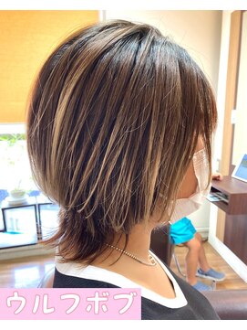 ヘアーガーデン ハニワ(Hair Garden 葉庭) SAKUお客様スタイル