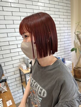 シフト(SHEEFT) 20代30代☆大人可愛いこなれ切りっぱなしボブ