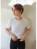 ベージュショート