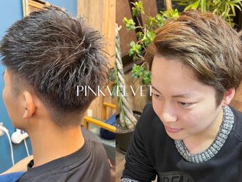 ピンクベルベット(PINKVELVET)の写真/【束間/刈り上げ/マッシュ】女性美容師ならではの、"オシャレ"、"かっこいい"スタイルを叶えます！