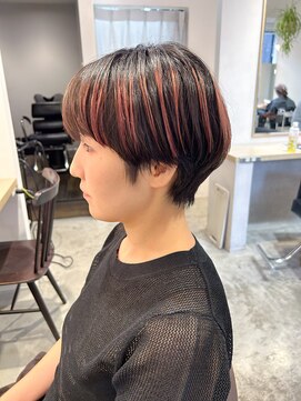 レトン 銀座(leton) アンブレラカラー/ハイライト/マッシュショート/イメチェン