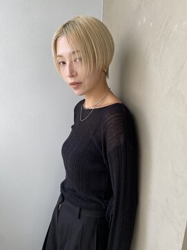 シセイ 青山(SHISEI) マッシュショート/ハンサムショート/ケアブリーチ