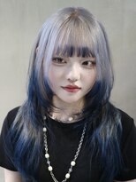 アマトウキョウ アユンチェ(AMA TOKYO×AYUNCHE) デザインカラーロングウルフ