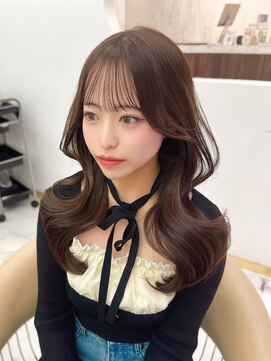 クム(kumu) 【kumu】ロングレイヤー/顔周りカット/栄/名古屋