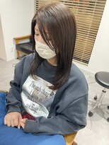 ルフテ(LOFTE) レイヤーカット×オリーブグレージュ☆
