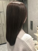 ジーナ 船橋(Zina)&nbsp;髪質改善＊ロングレイヤーグレーベージュ＊美髪【Zina船橋】