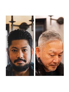 バーバー アカイ(BARBER Akai)の写真/オプションならではの極上シェービングで美肌と、忙しい日常に心の贅沢を