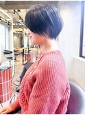 イメチェンショート×外ハネボブ×美髪×ワイドバング/柏